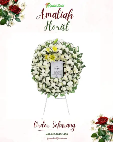 Krans Bunga Duka Panggung Lor