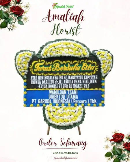 Papan Bunga Duka Panggung Lor